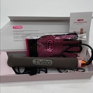 TYMO Sway Pink Hair Straightener With Accessories